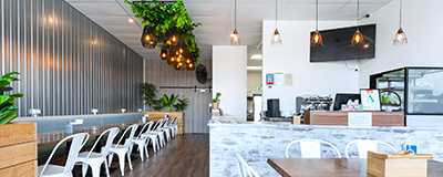 interior of restaurant