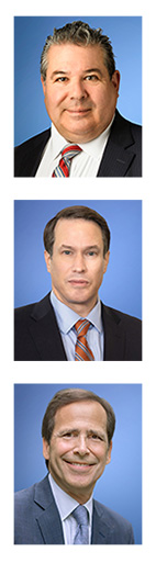 Dante Fazzina, Steven Essex and Steven Brandfield